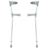 Coopers Double Adjustable Elbow Crutches 1 Pair