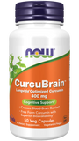 now CurcuBrain™ 400 mg 50 Veg Capsules