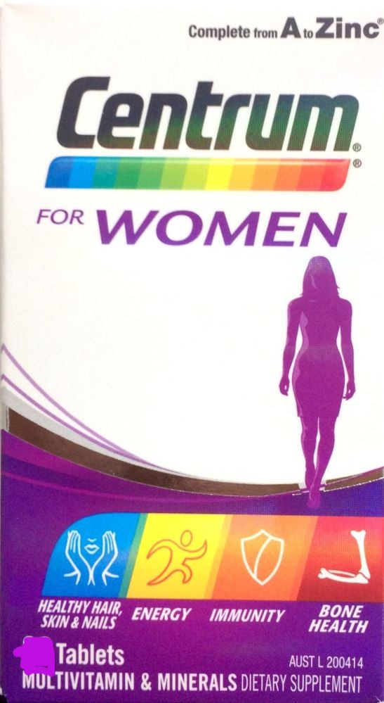Centrum For Women 60 tablets - Pakuranga Pharmacy