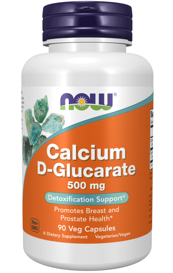 now Calcium D-Glucarate 500 mg 90 Veg Capsules