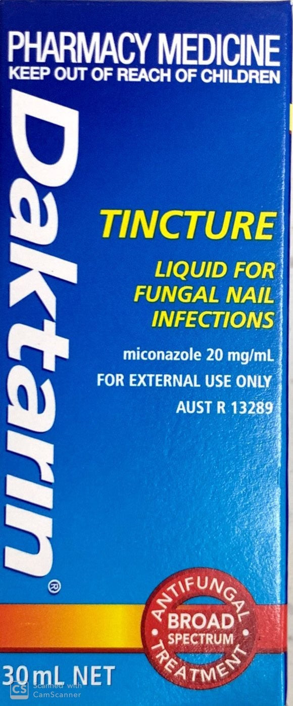 Daktarin Tincture For Fungal Nail Infections 30ml - Miconazole 20mg/ml - Pakuranga Pharmacy
