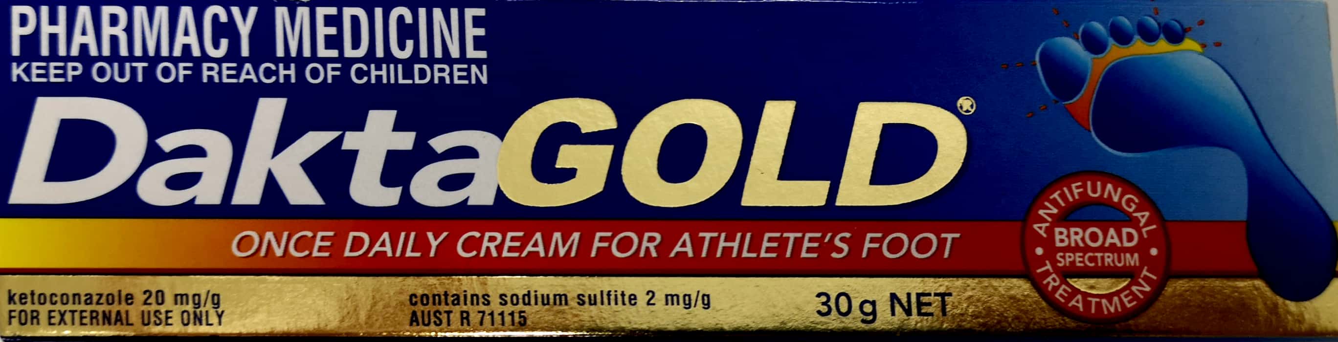 DaktaGOLD 30g cream - DominionRoadPharmacy