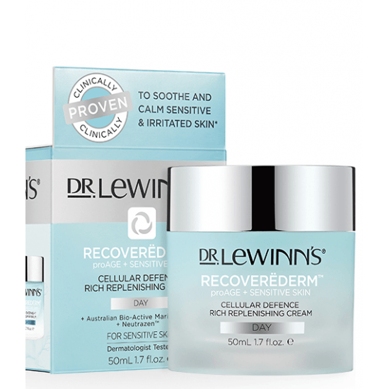 Dr Lewinns Rec Cellular Defense Rich Replenishing Cream 50g Dr Levine Marine Anti-Ageing Day Cream 50g