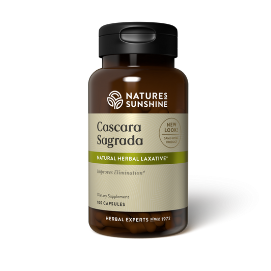 Nature's Sunshine Cascara Sagrada 100 capsules