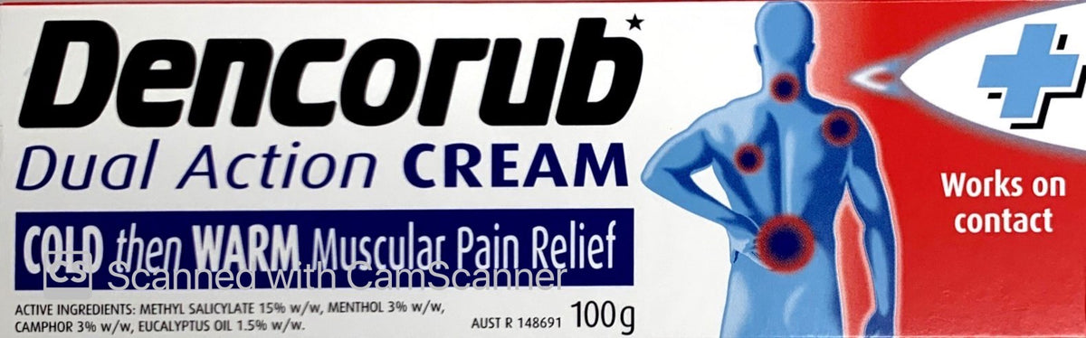 Dencorub Dual Action Cream 100g