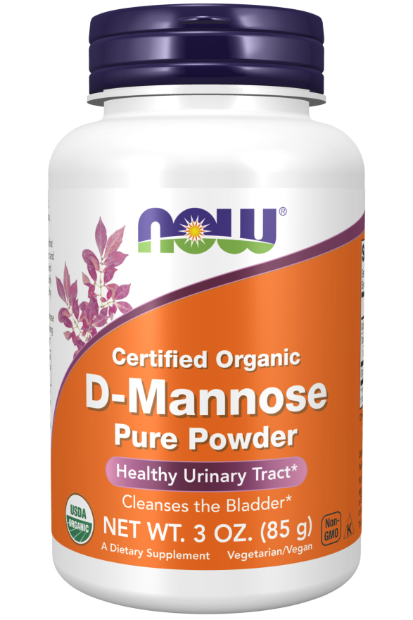 now D-Mannose, Organic & Pure Powder 85 gm