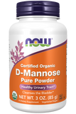 now D-Mannose, Organic & Pure Powder 85 gm