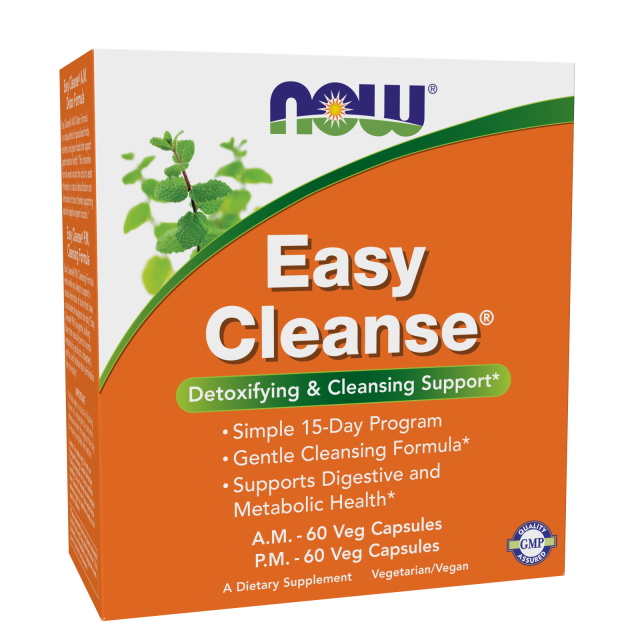 now Easy Cleanse® AM PM 2 bottles 60 Veg Capsules Christmas gift,christmas sale,digesting,Digestive Health,Digestive probiotic,issues,metabolism,Now,Now Products,Now suppl,Now supplements