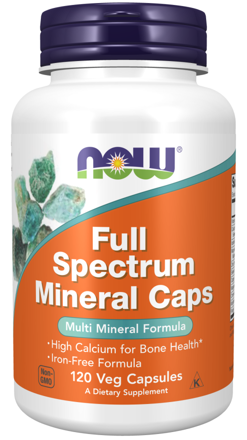 now Full Spectrum Mineral Caps 120 Veg Capsules full spectrum mineral,issues,minerals,Now,now Full Spectrum Mineral Caps,Now Products,Now suppl