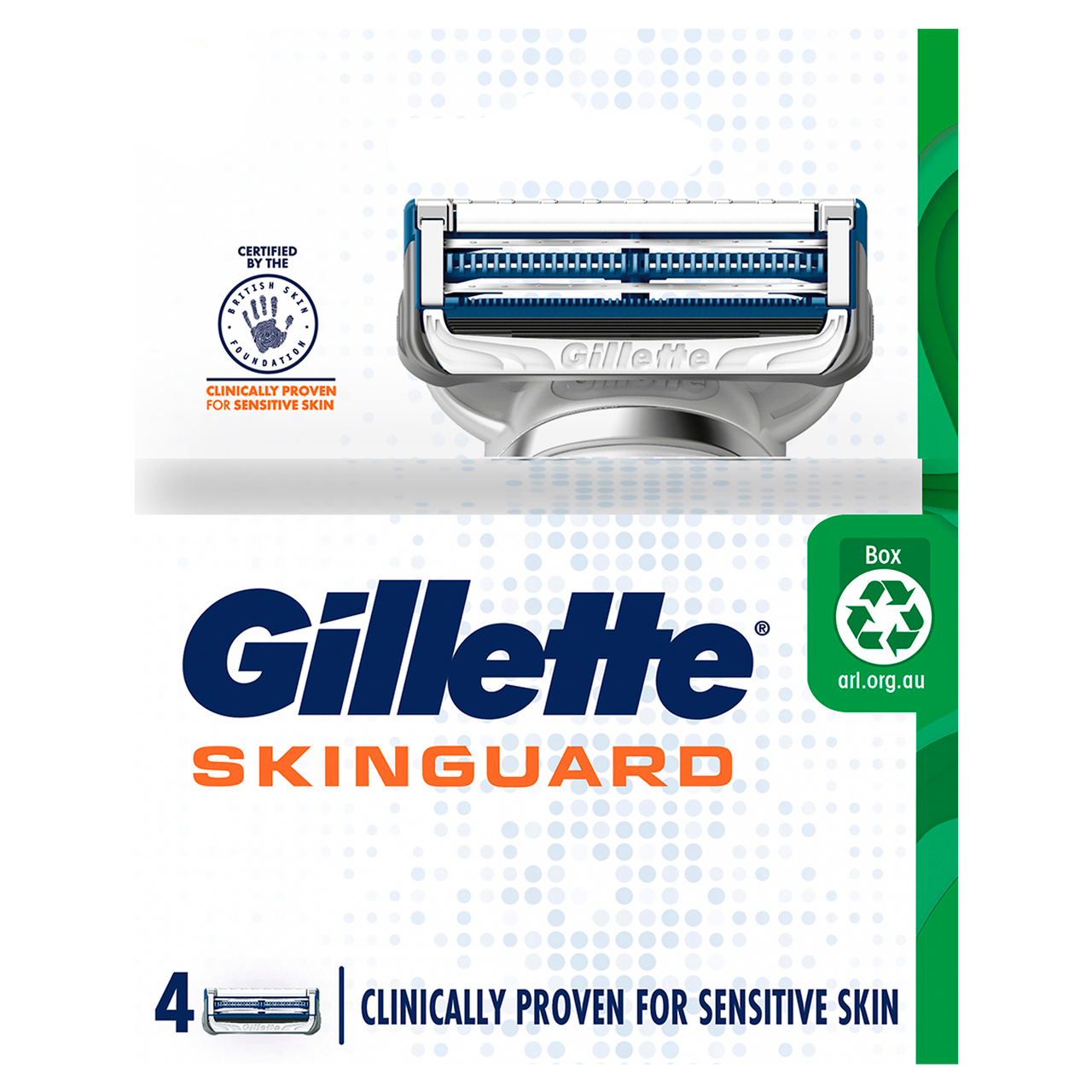 Gillette Skinguard Razor Blade Refills - DominionRoadPharmacy