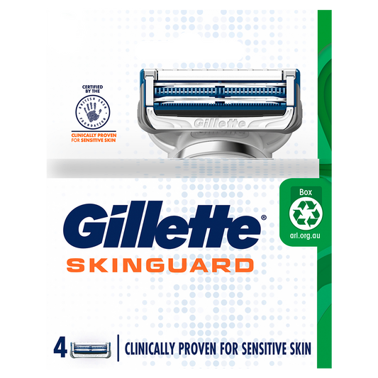 Gillette Skinguard Razor Blade Refills 4 Pack