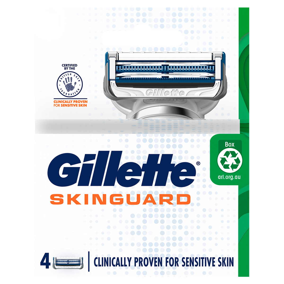 Gillette Skinguard Razor Blade Refills - DominionRoadPharmacy