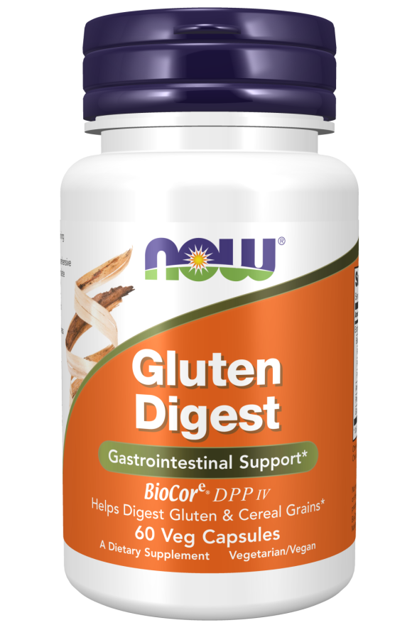 now Gluten Digest 60 Veg Capsules