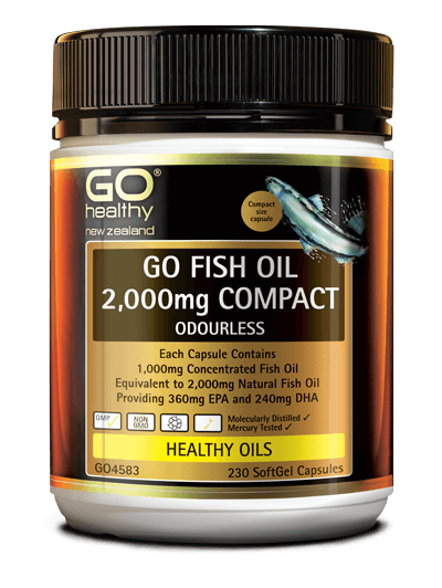 Go Healthy Go Fish Oil 2000mg 230 Capsules