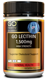 Go Healthy Lecithin 1,500MG 120 capsules