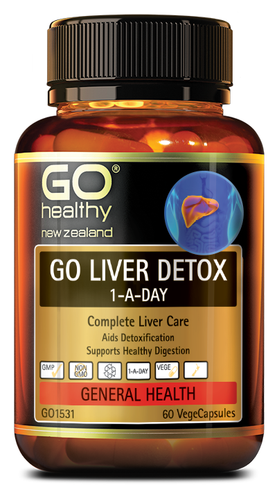 Go healthy Go Liver Detox 1 a day 60 capsules
