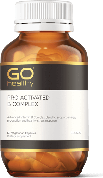 Go Healthy PRO ACTIVATED B COMPLEX 60 Vcaps