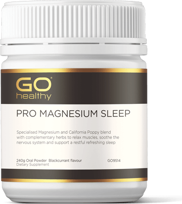 Go Healthy Pro Magnesium Sleep 240 gm powder blackcurrant go magnesium,issues,magnesium,magnesium sleep,Pro MAGNESIUM SLEEP,sleep