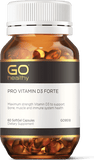 Go Healthy PRO VITAMIN D3 FORTE 60 s0ftgel capsules