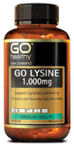 GO Lysine 1,000 mg 60 Capsules - DominionRoadPharmacy