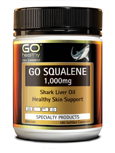 GO SQUALENE 1000mg 180 softgel capsules