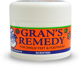 Grans Remedy For Smelly Feet & Footwear Scented 50 gm - Pakuranga Pharmacy