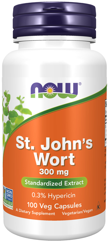 now St John's Wort 300mg 100 Veg Capsules