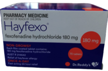 Hayfexo Tablets 180mg 70