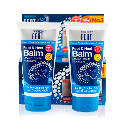 Neat Feat Heel Balm 120gm  Mega Pack for Dry, Cracked feet