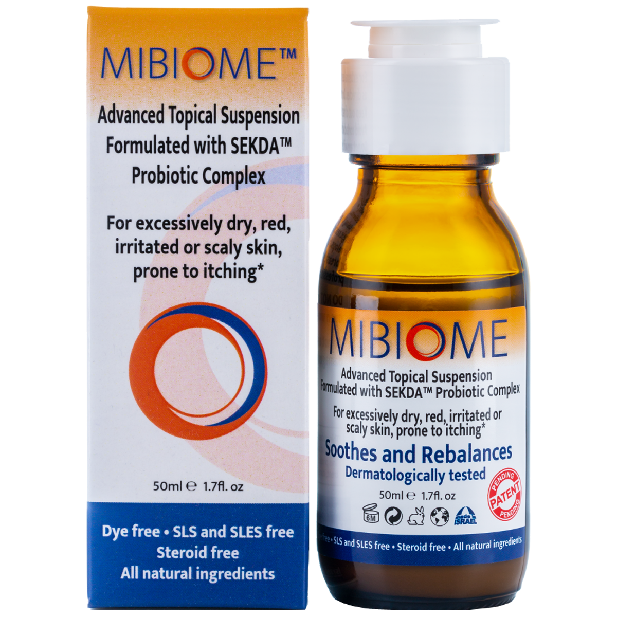 MiBiome 50ml &ndash; psoriasis, eczema, itch