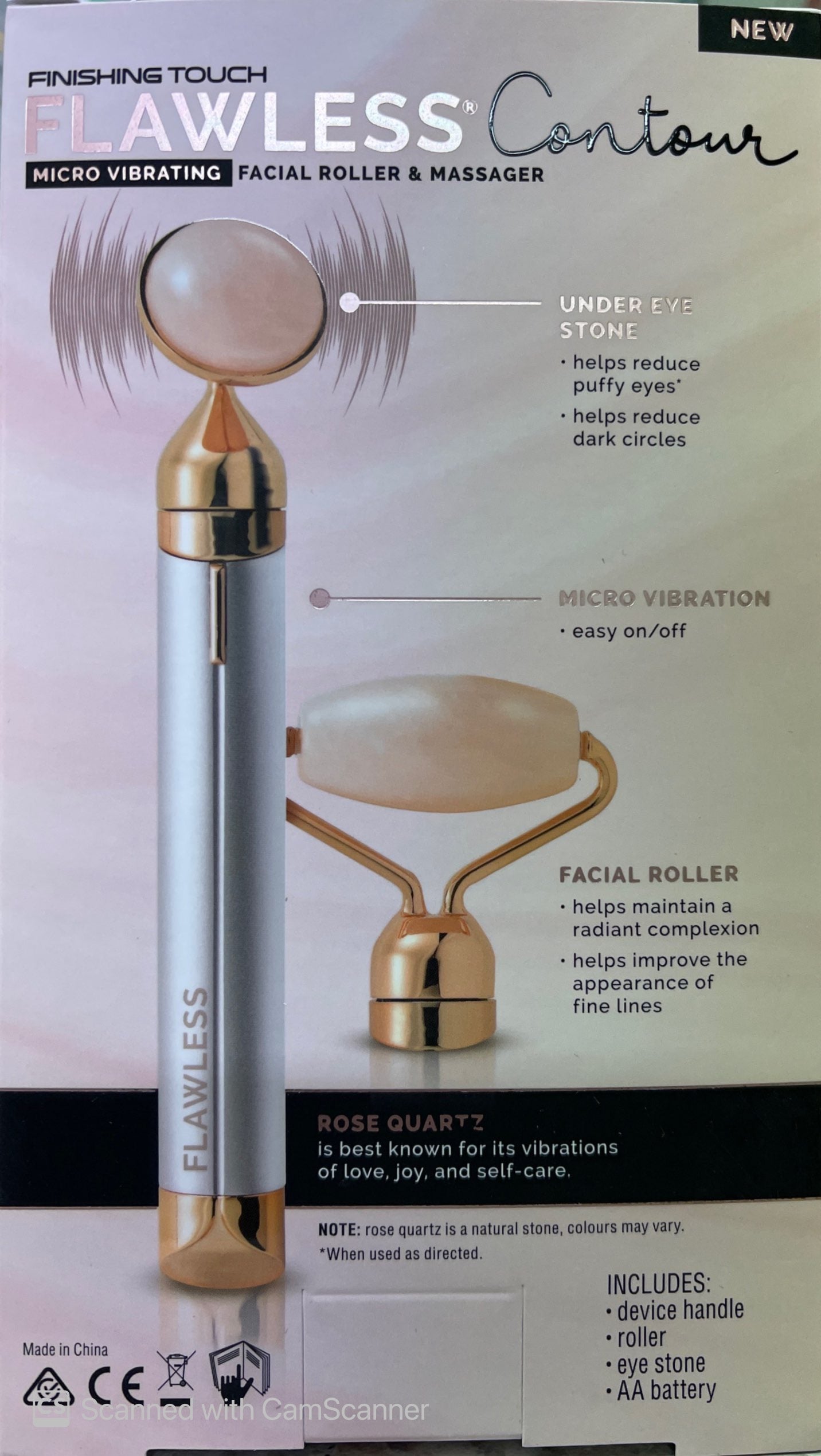 Flawless contour facial roller & massager Flawless contour facial roller & massager