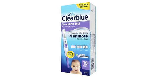 Clearblue Advanced DIGITAL Dual Hormone Indicator Ovulation Test 10 Test