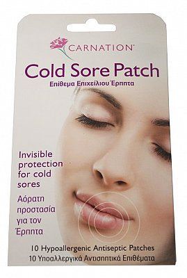 Carnation cold sore 10 patches