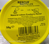 Bach Rescue Pastilles Cranberry 50 g natural stress relief