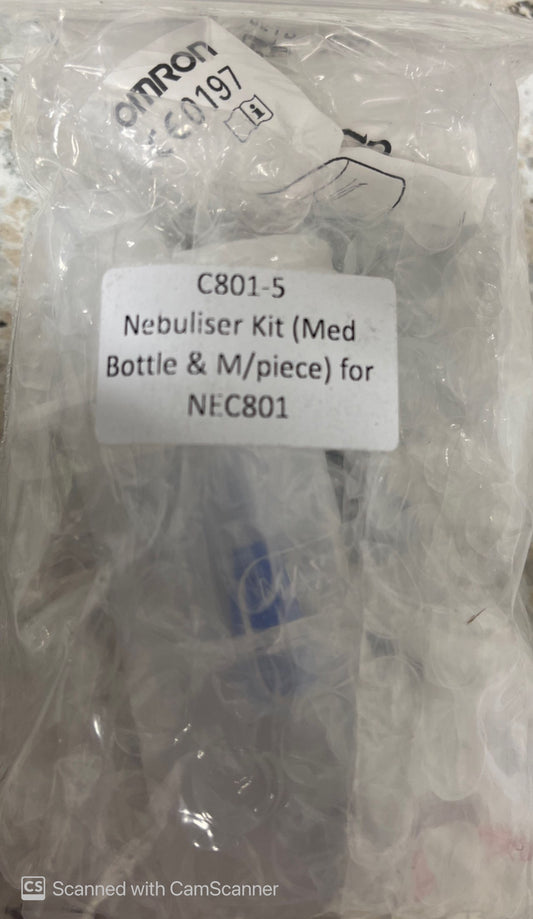 Omron NEC 801 Nebuliser kit( Med bottle & M/piece)