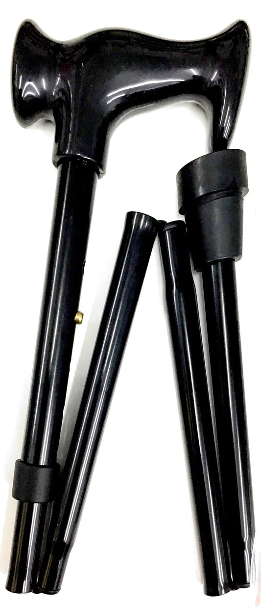 Folding walking Stick - Black - Pakuranga Pharmacy