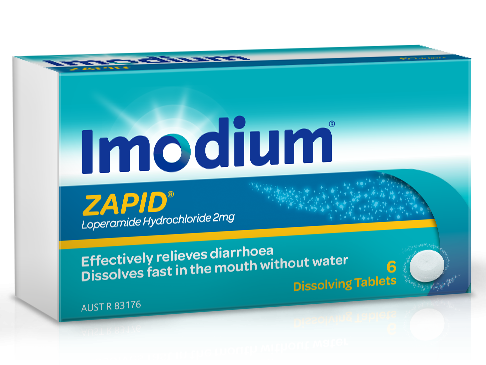 Imodium ZAPID 6 TABLETS