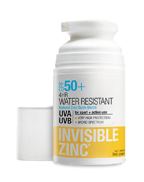 Invisible Zinc Water Resist. Sunscreen SPF50+ 50ml - Pakuranga Pharmacy