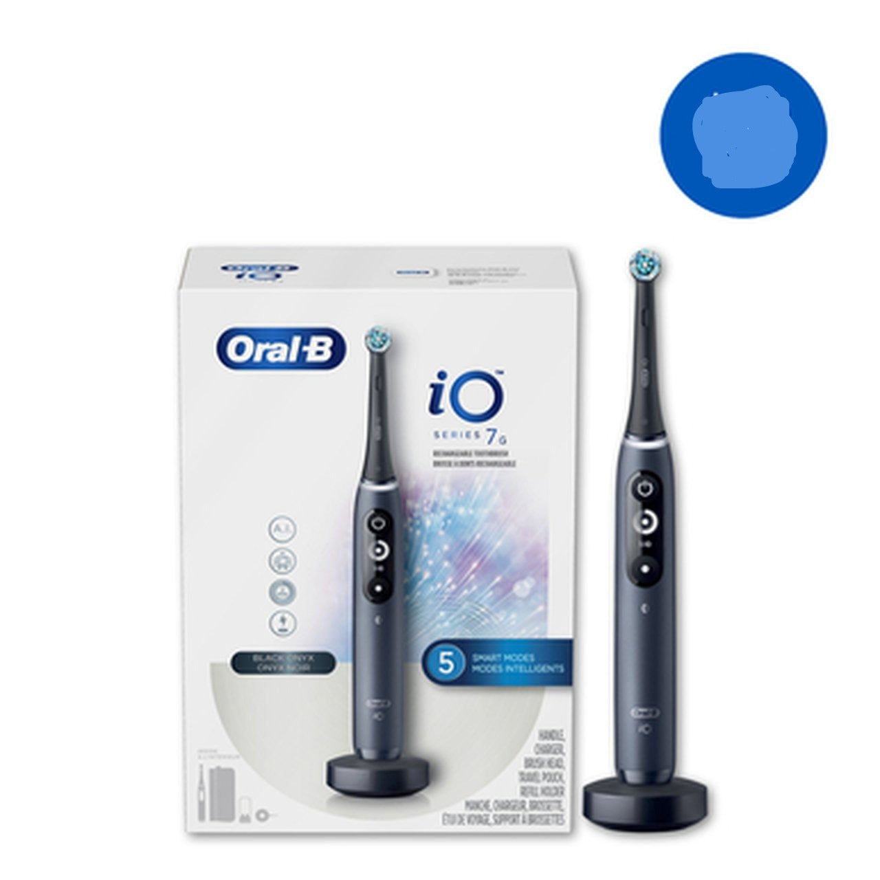 Oral B iO Series 7 Electric Toothbrush, Black Onyx