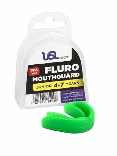 USL Sport Fluro Mouthgaurd Junior 4-7 Years