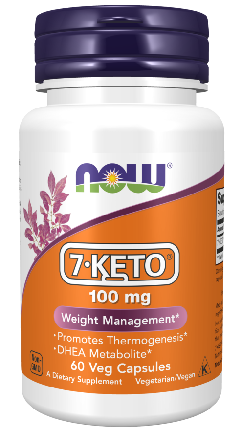 now 7 Keto 100mg 60 veg capsules