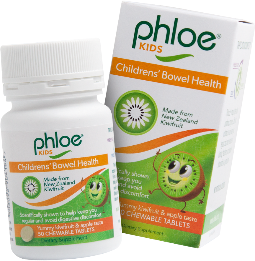 Phloe Kids Bowel health 50 Chewable Tablets