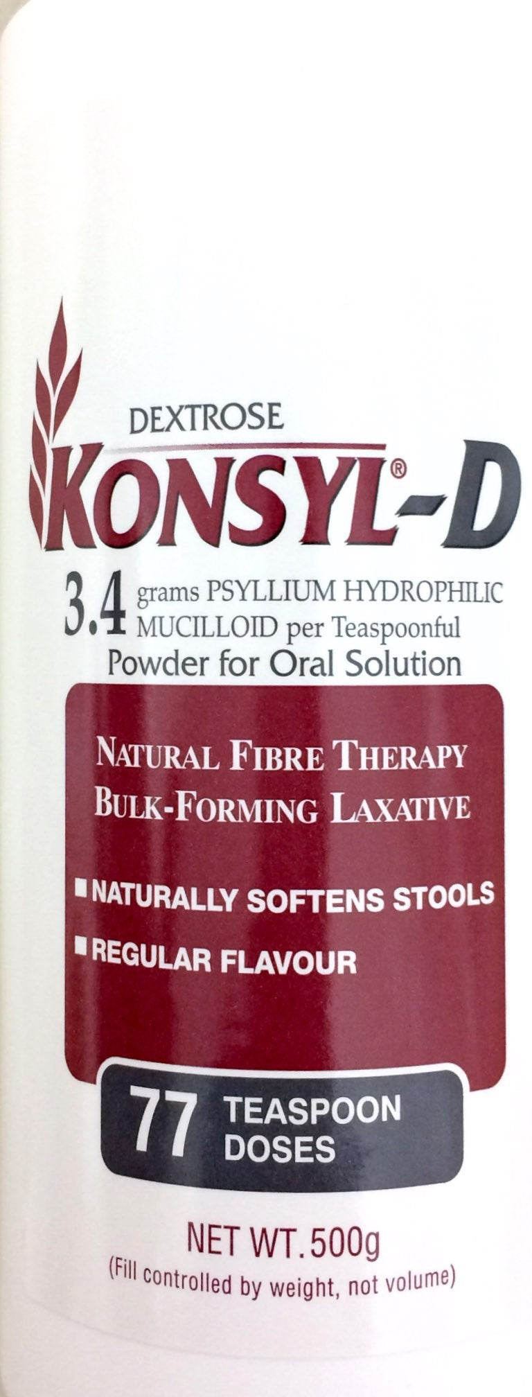 Konsyl-D Psyllium Powder 500g (Bonvit Replacement) - Pakuranga Pharmacy