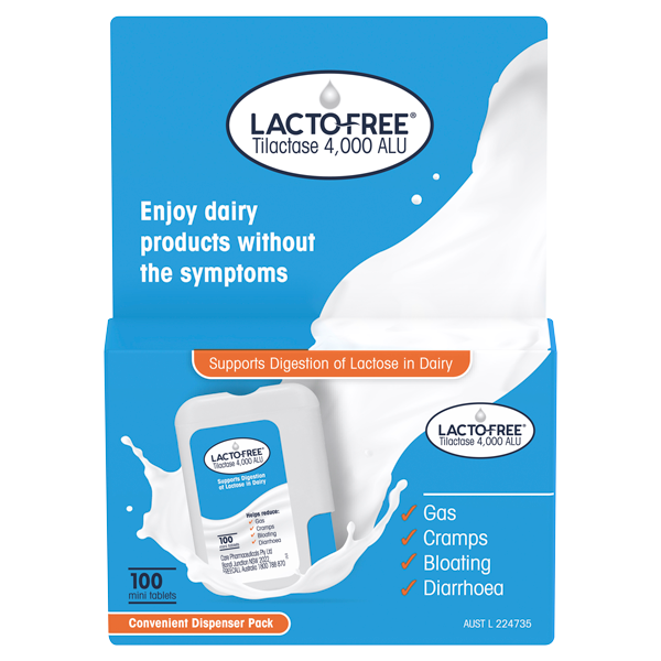 LACTO FREE TABS 100