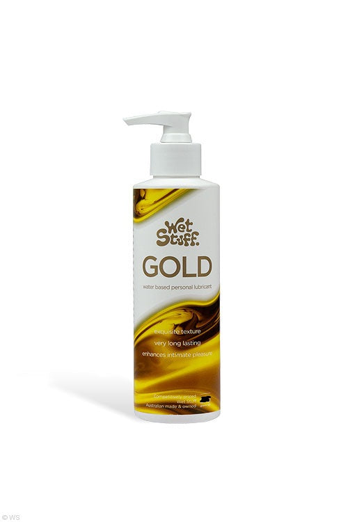 Wet Stuff Gold Water Based Personal Lubricant 270g