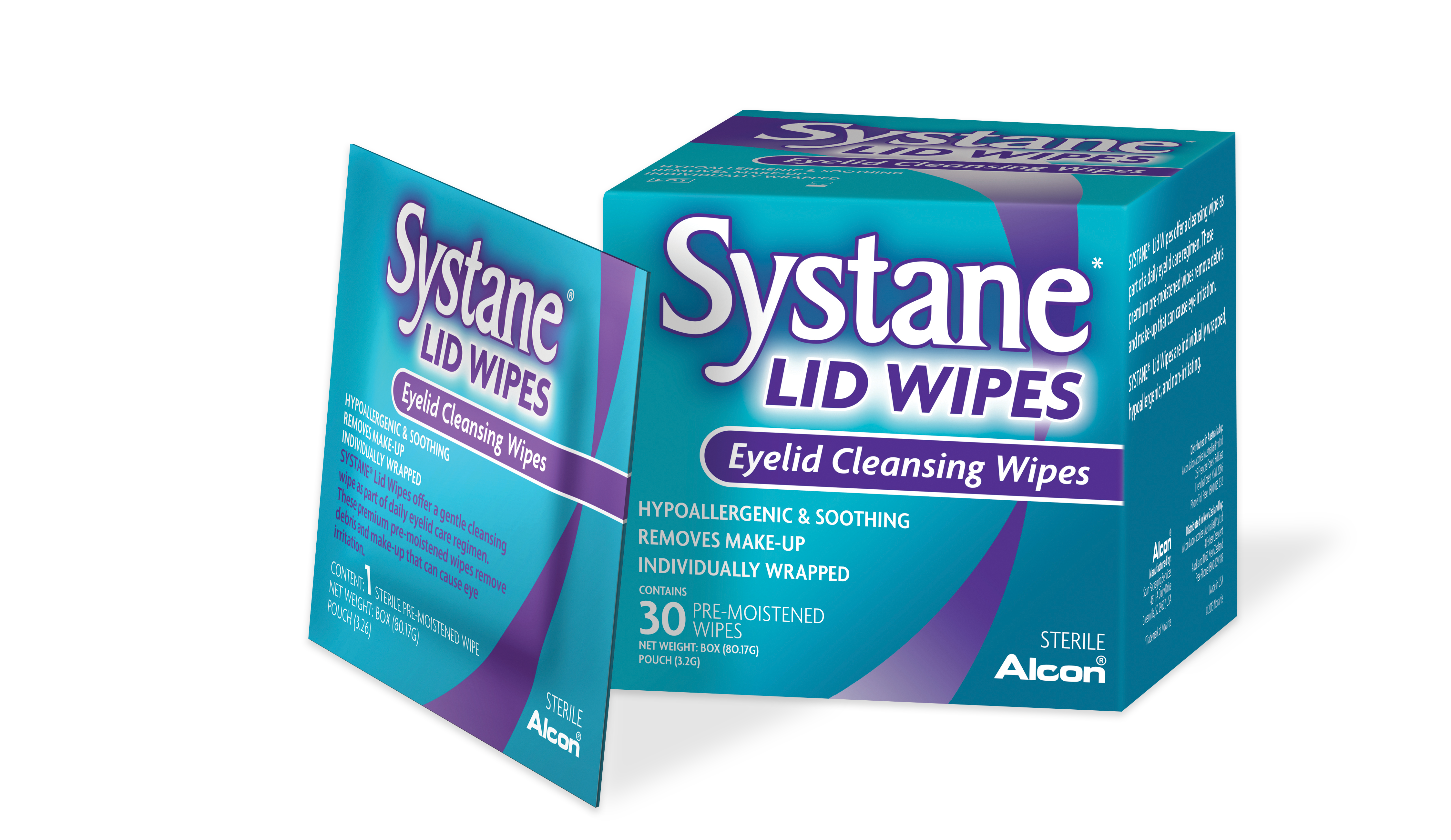 Systane Eye Lid Cleansing Wipes 30 pack