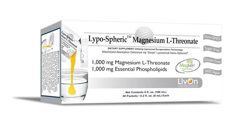 Lyposperic Magnesium L threonate 30 sachets