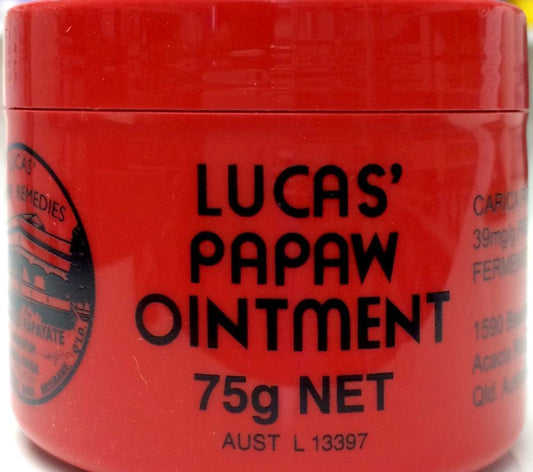 Lucas Papaw Ointment Tube 75g - Pakuranga Pharmacy