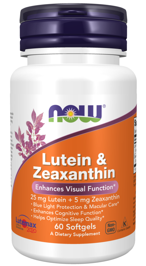 now Lutein &amp; Zeaxanthin 60 Softgels