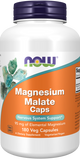 Now Magnesium Malate 180 Caps Veg Capsules